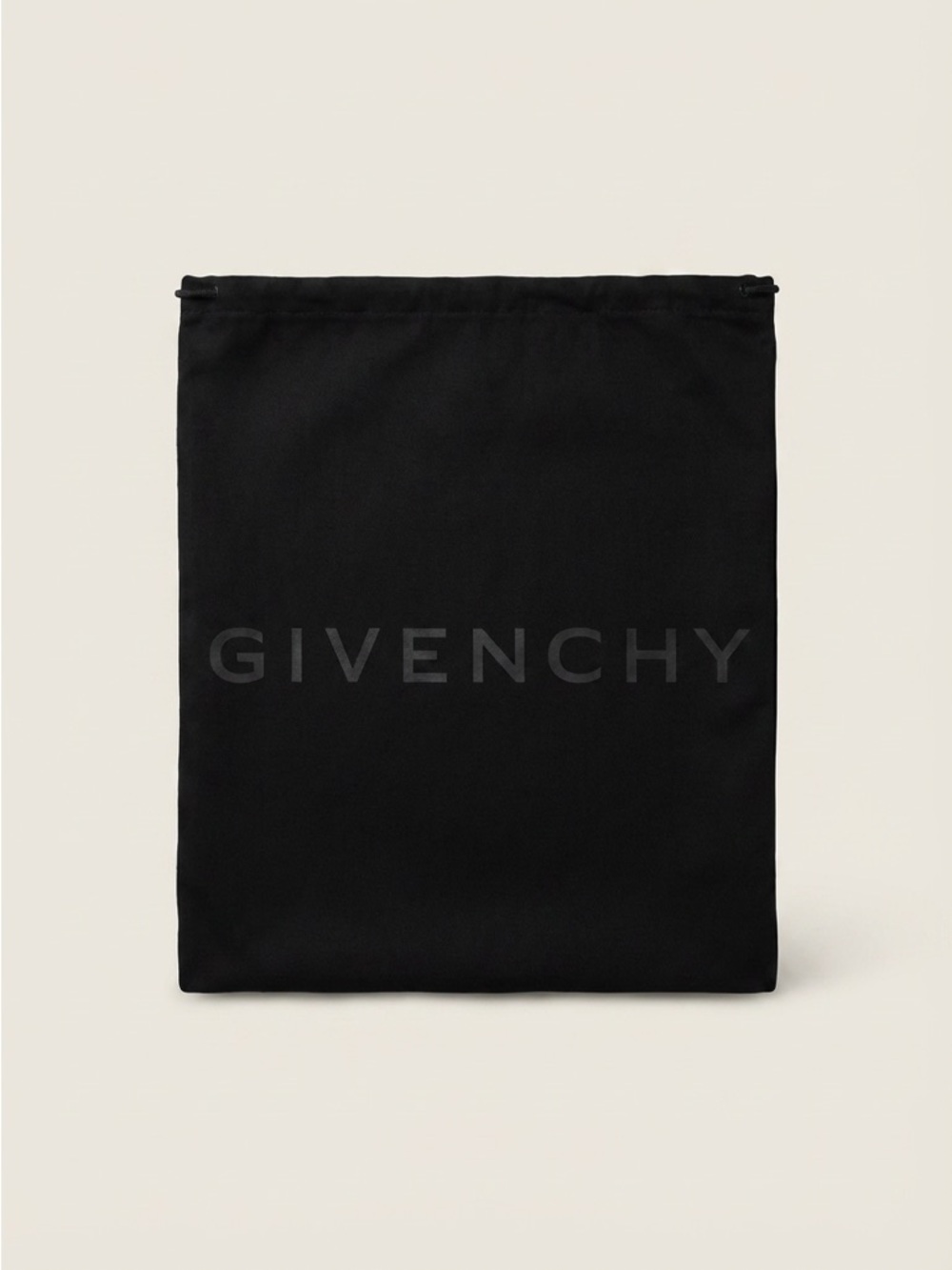 Givenchy Black Shoe Dust Bag Luxury Drawstring Storage Pouch